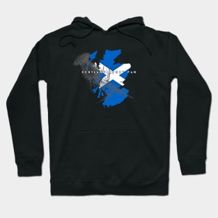 Minimalist Rugby Part 3 #004 - Scotland Rugby Fan Hoodie